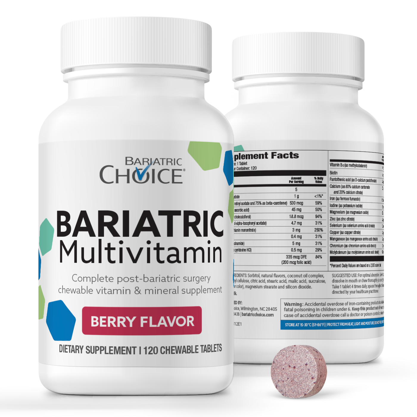 My Bariatric Chewable Multivitamin (120ct)