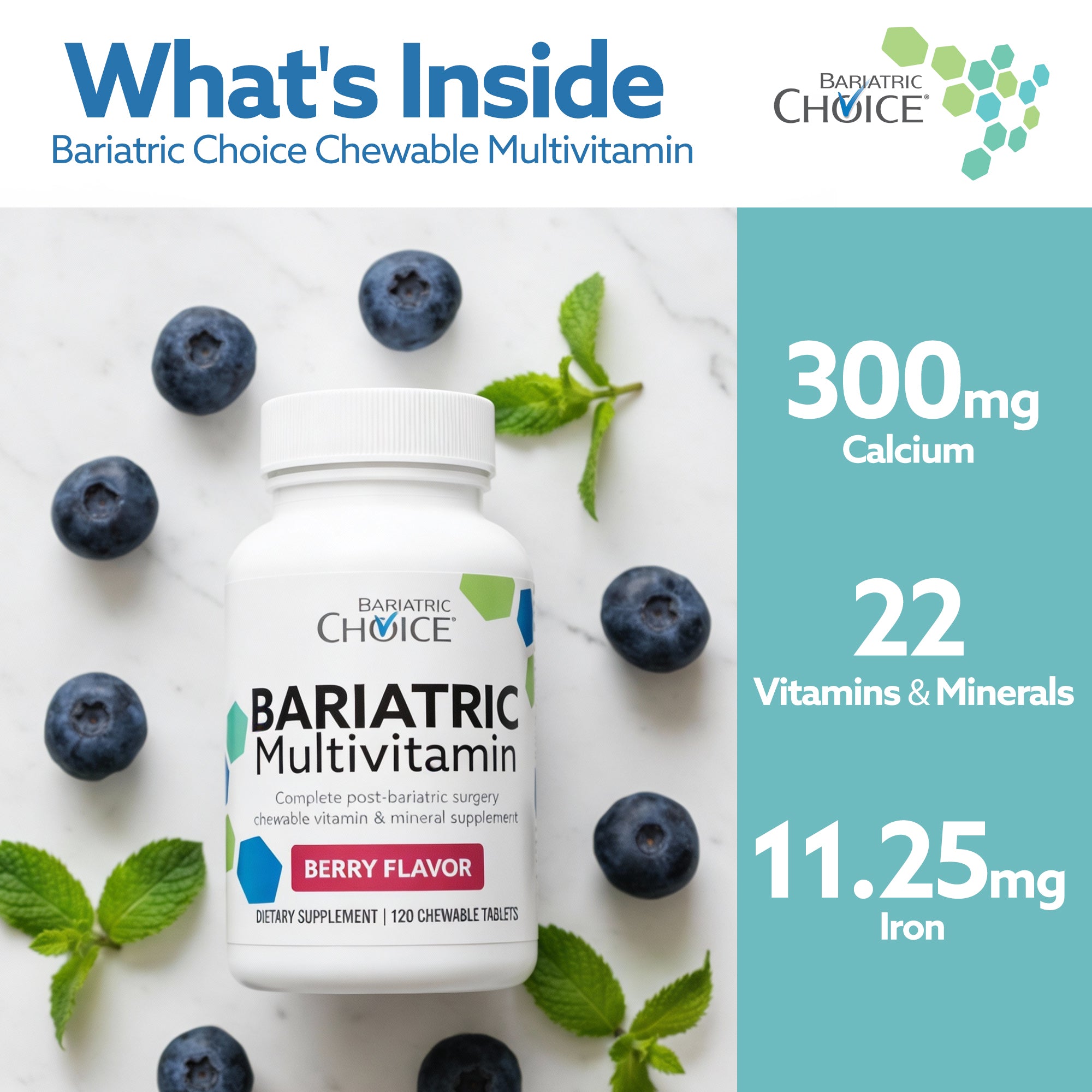 My Bariatric Chewable Multivitamin (120ct)