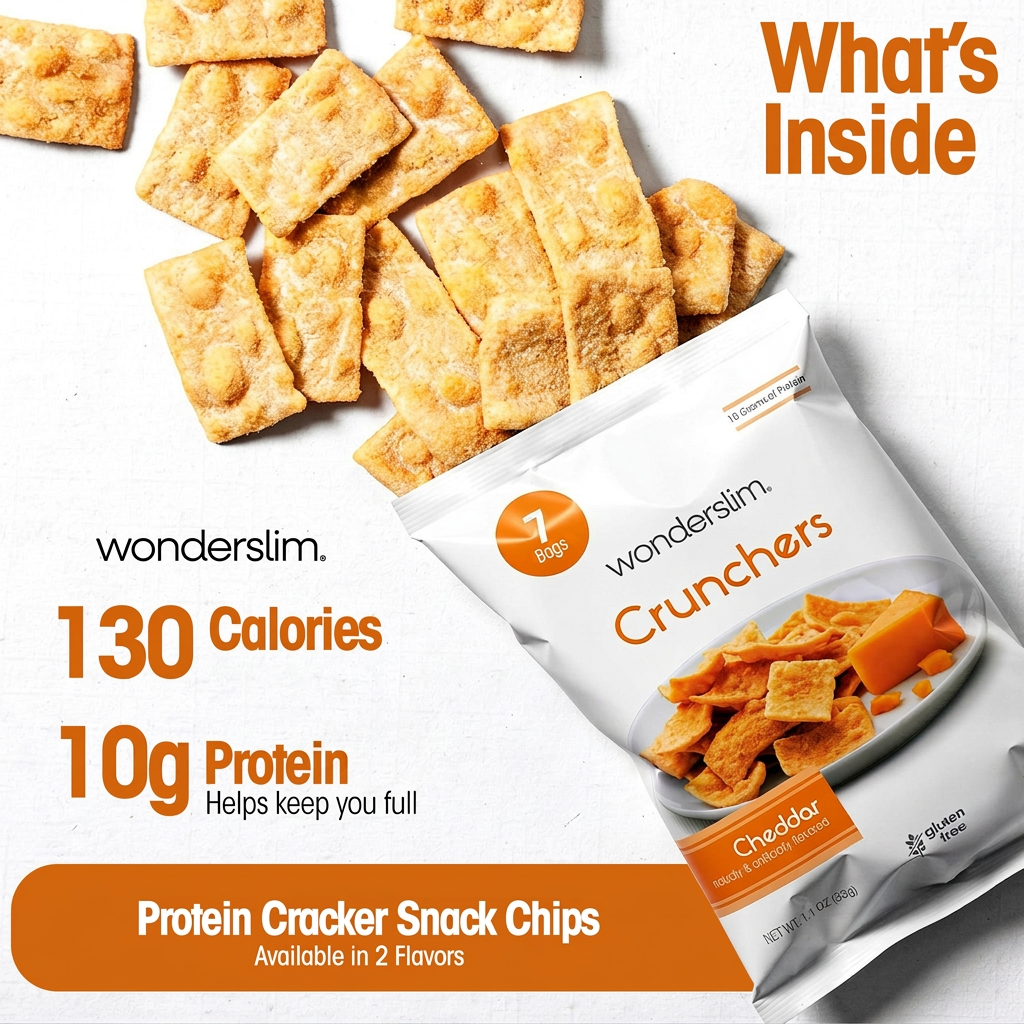 Protein Cracker Snack Chips & Crisps (7ct)