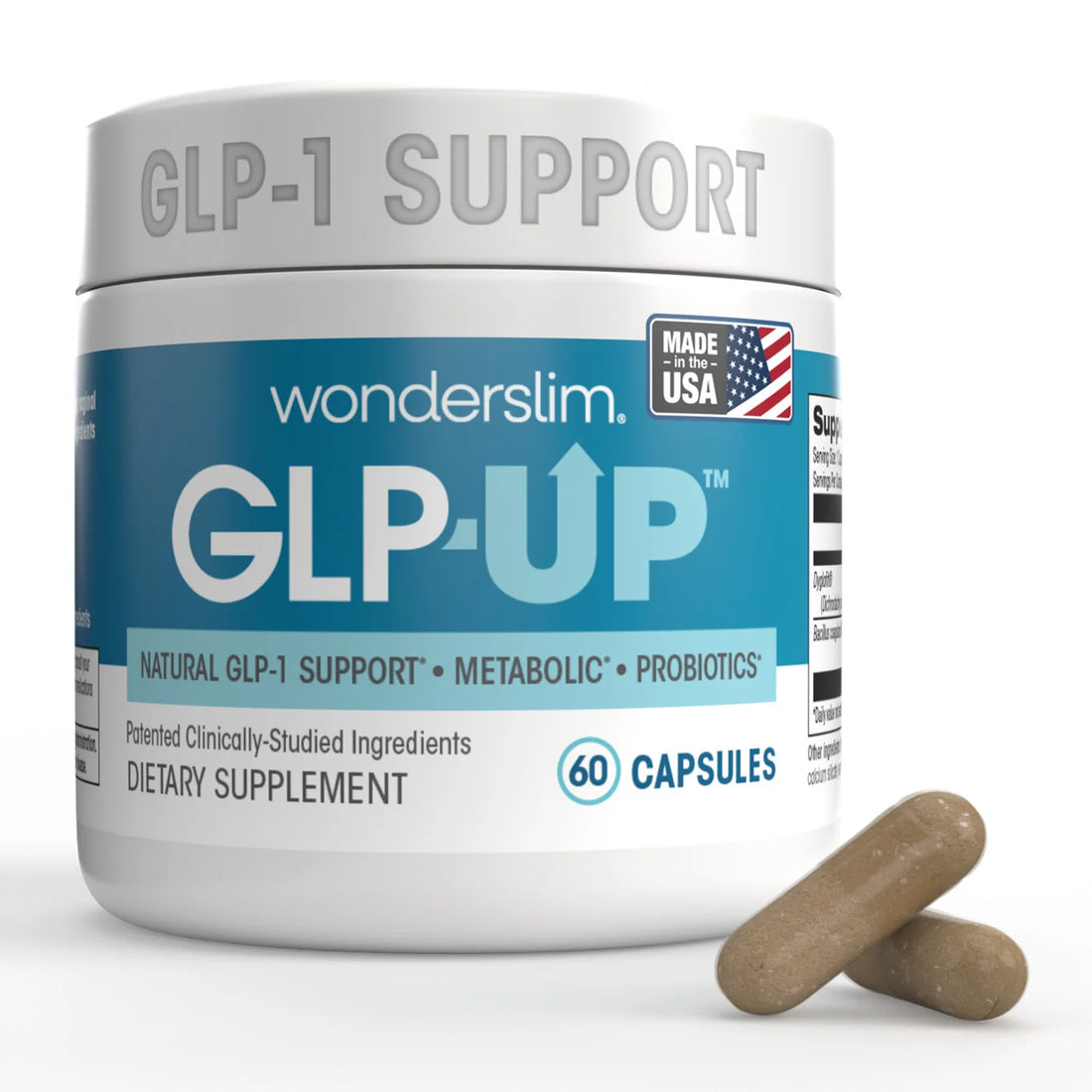 GLP-UP™ GLP-1 Support Supplement | 3 Bottle Bundle (10% Savings)