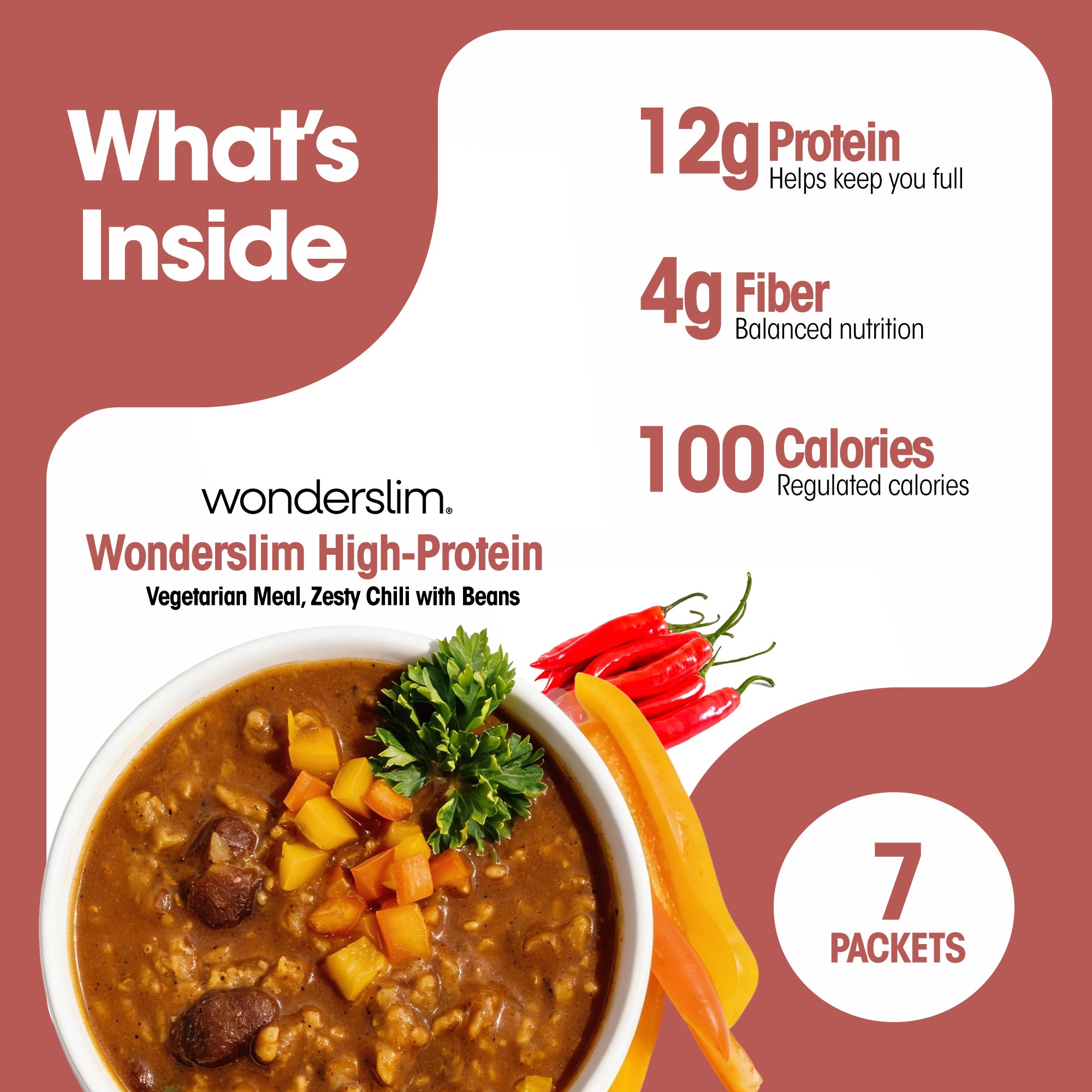 High-Protein Vegetarian Meal (7ct)