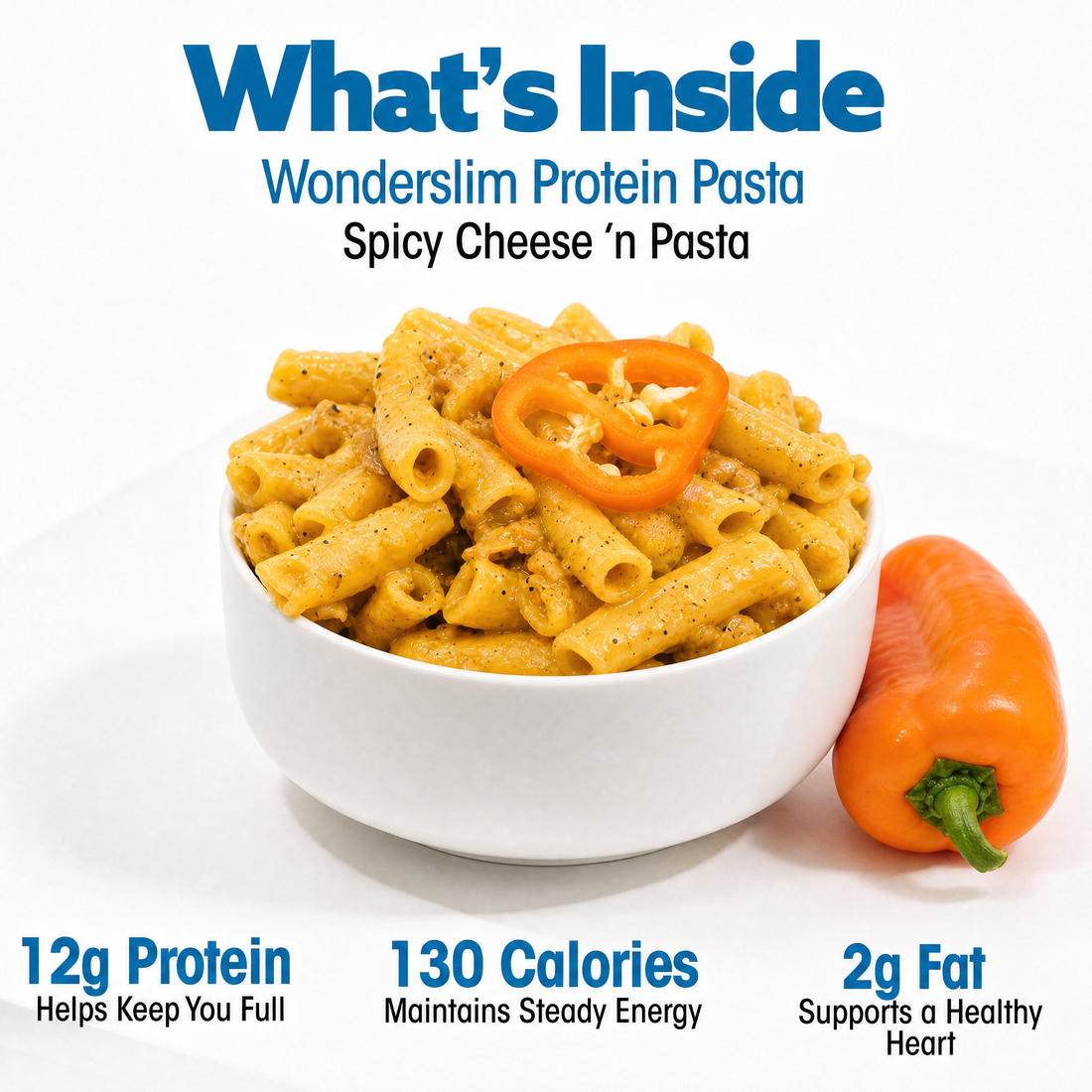 Protein_Pasta_-_Spicy_Cheese_Pasta_130_Calories