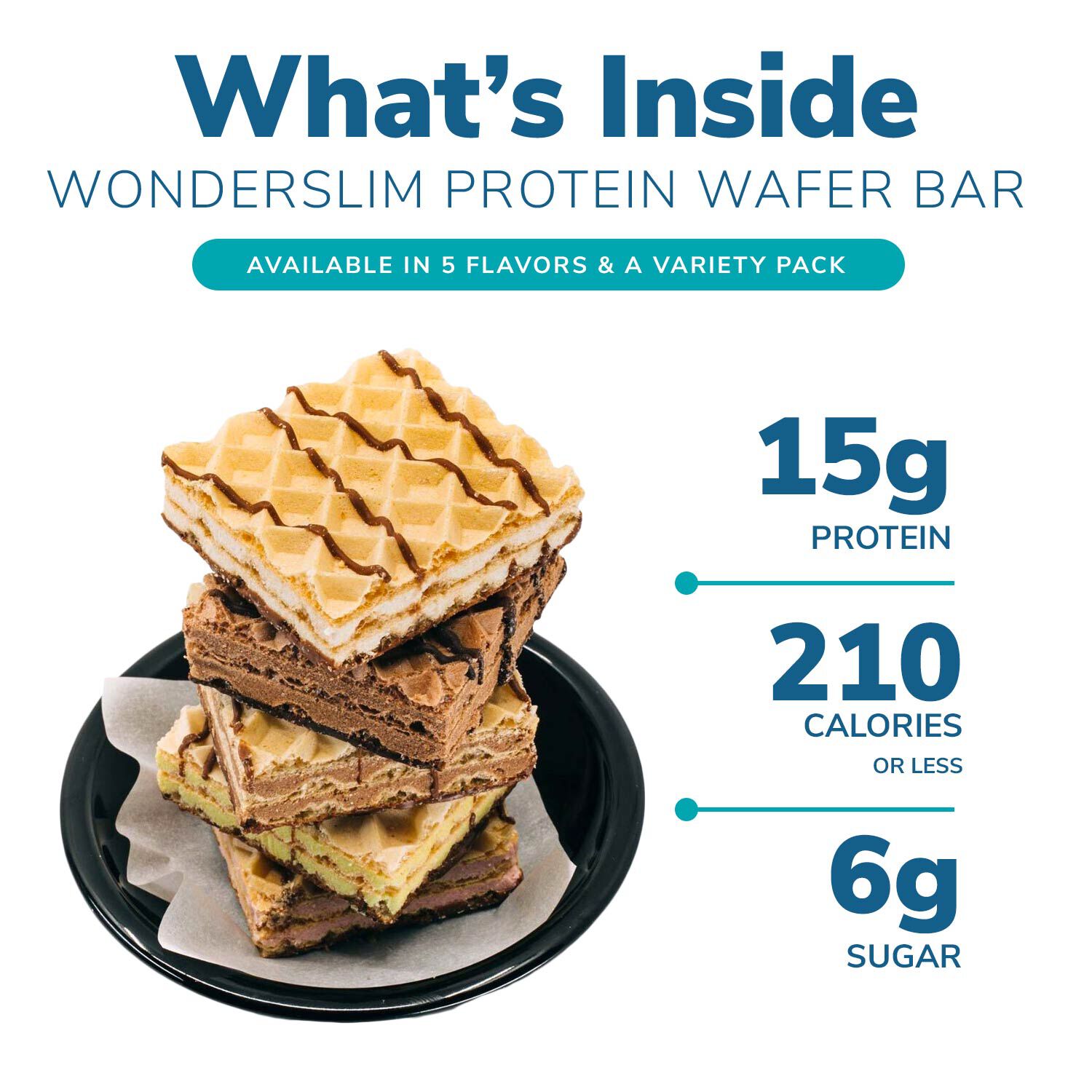 Protein Wafer Snack Bars (5ct)