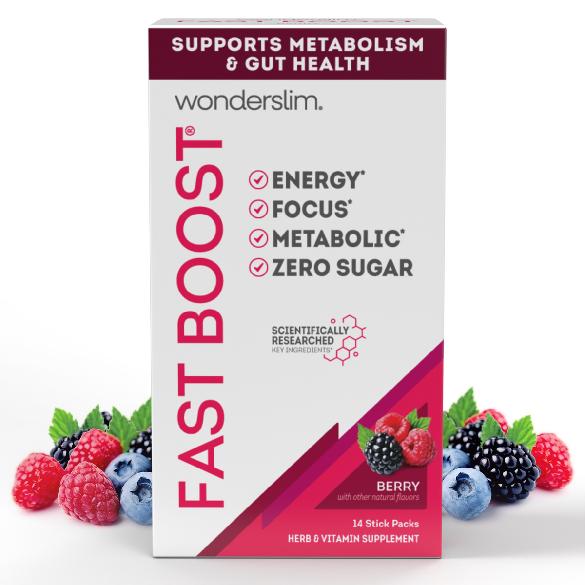 FAST BOOST Functional Energy Drink Mix (14ct)