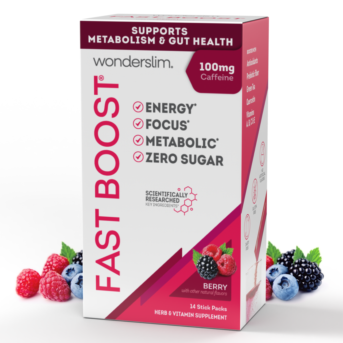 FAST BOOST Functional Energy Drink Mix (14ct)