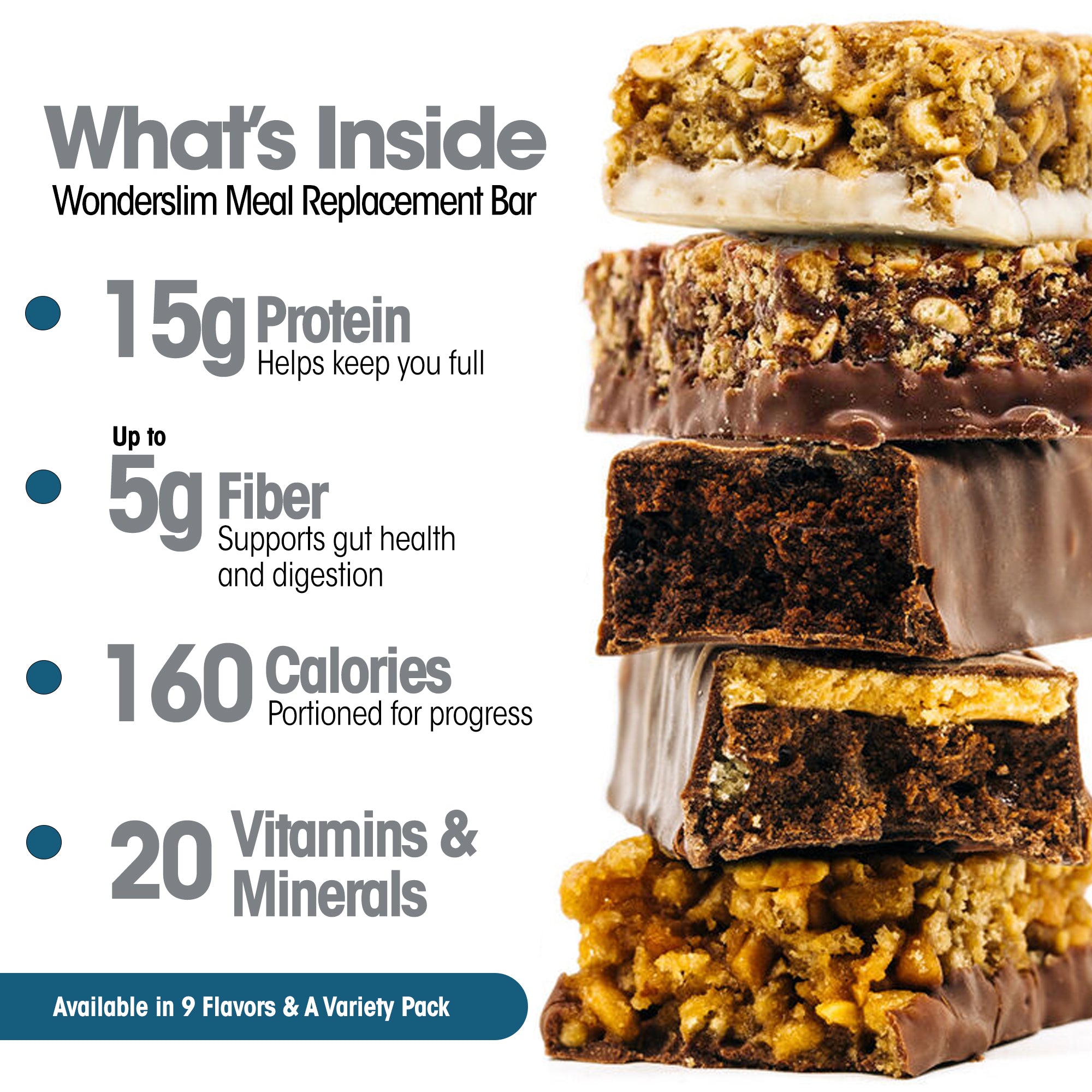 Protein Meal Replacement Bars (7ct)