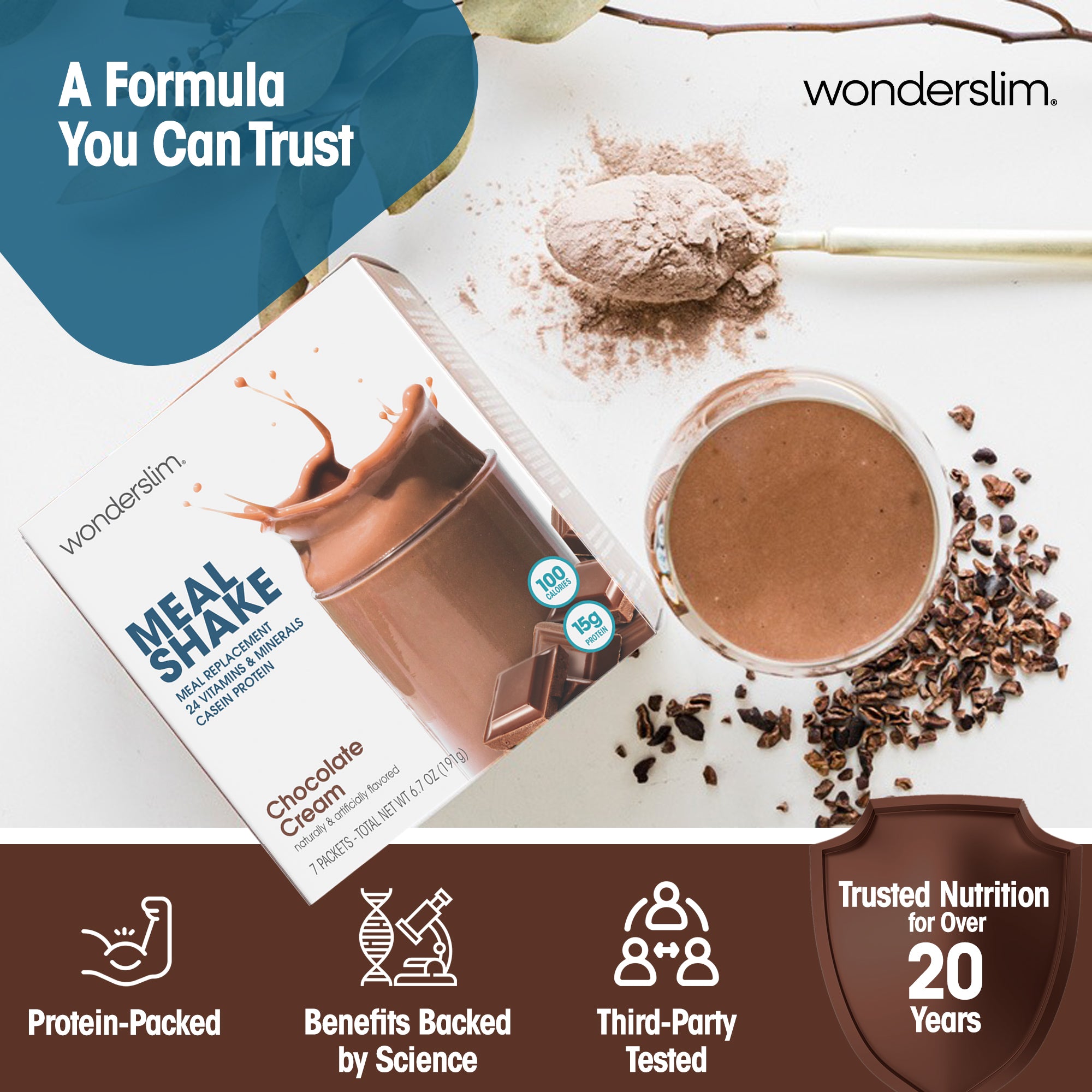 Protein Meal Replacement Shakes | 15g Protein, 100 Cal – Diet Direct