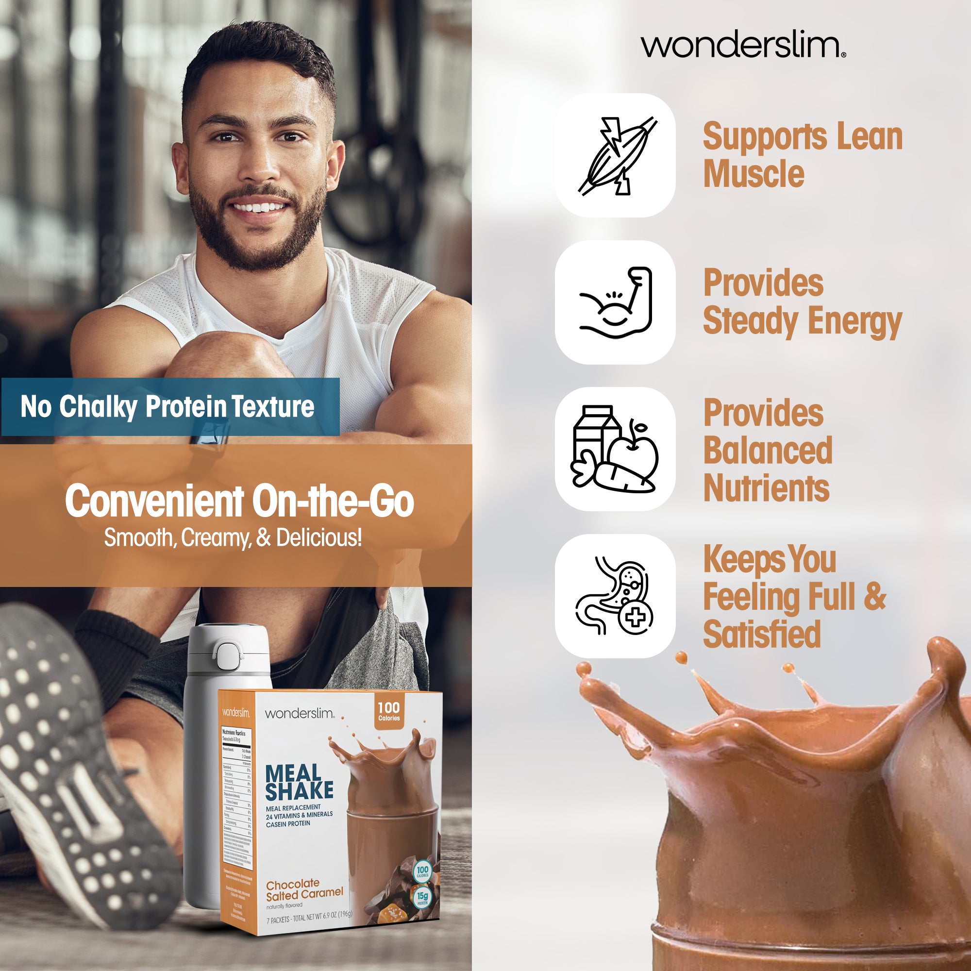 Protein Meal Replacement Shakes | 15g Protein, 100 Cal – Diet Direct