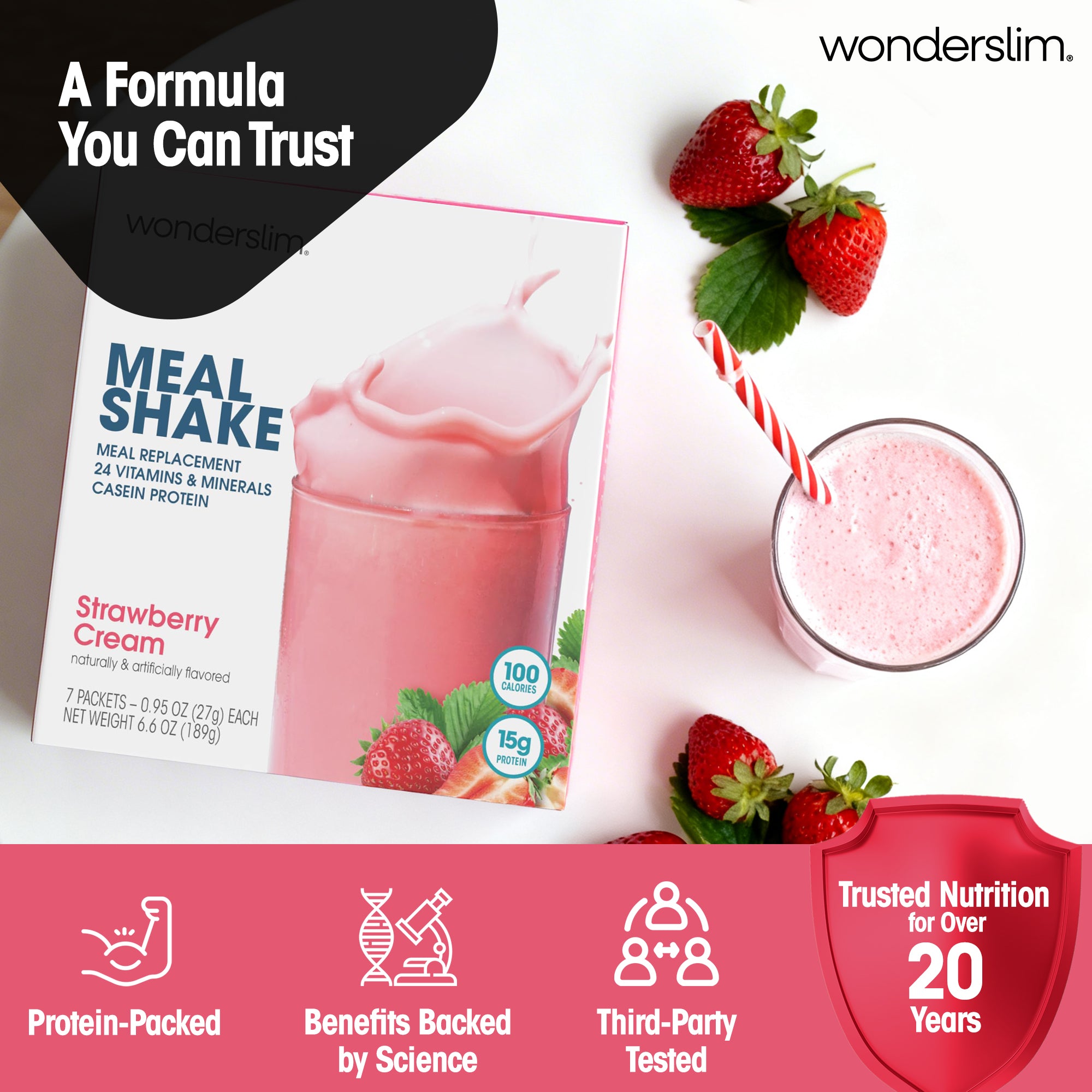 Protein Meal Replacement Shakes | 15g Protein, 100 Cal – Diet Direct