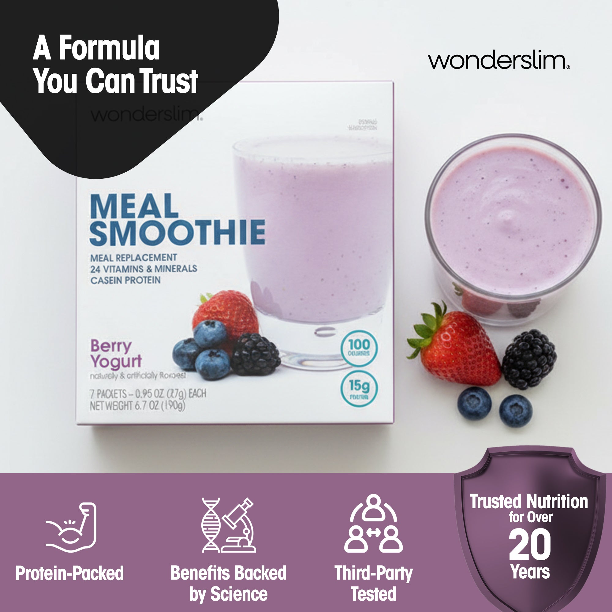 Protein Meal Replacement Shakes | 15g Protein, 100 Cal – Diet Direct