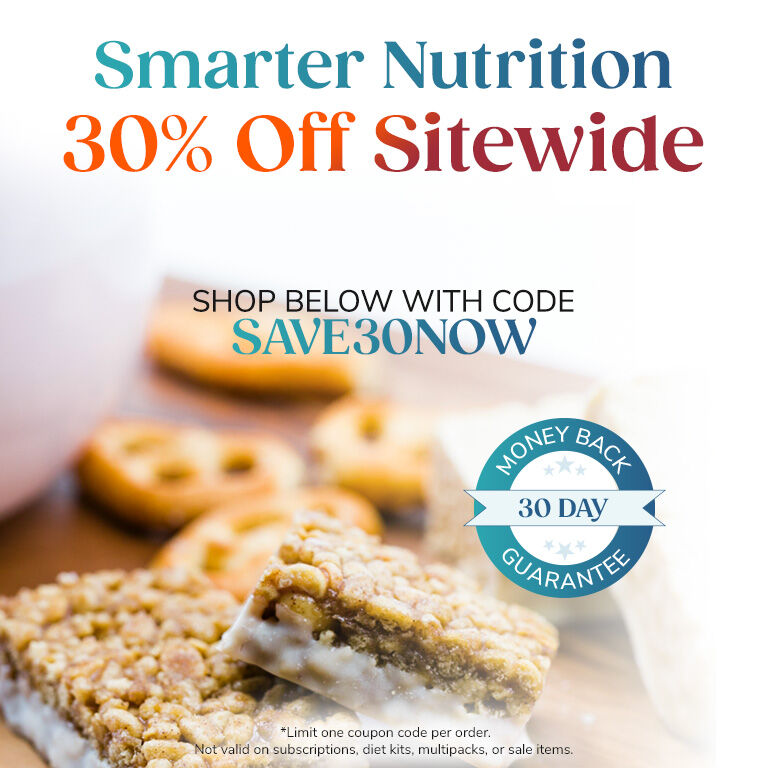 Smarter Nutrition
30% Off Sitewide
Shop Below With Code SAVE30NOW