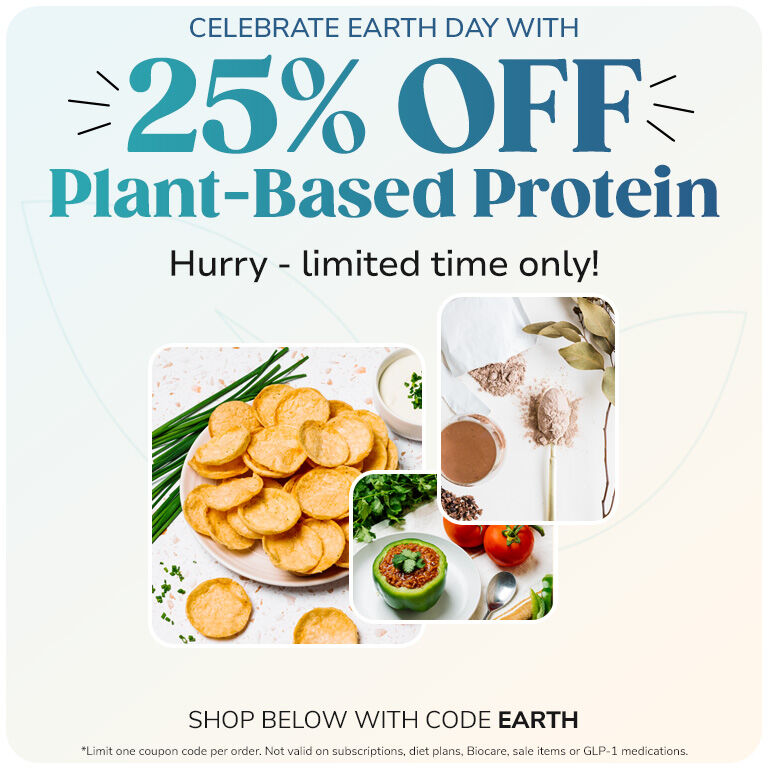 Celebrate Earth Day with 25% OFF Plant-Based Protein. Use Code EARTH