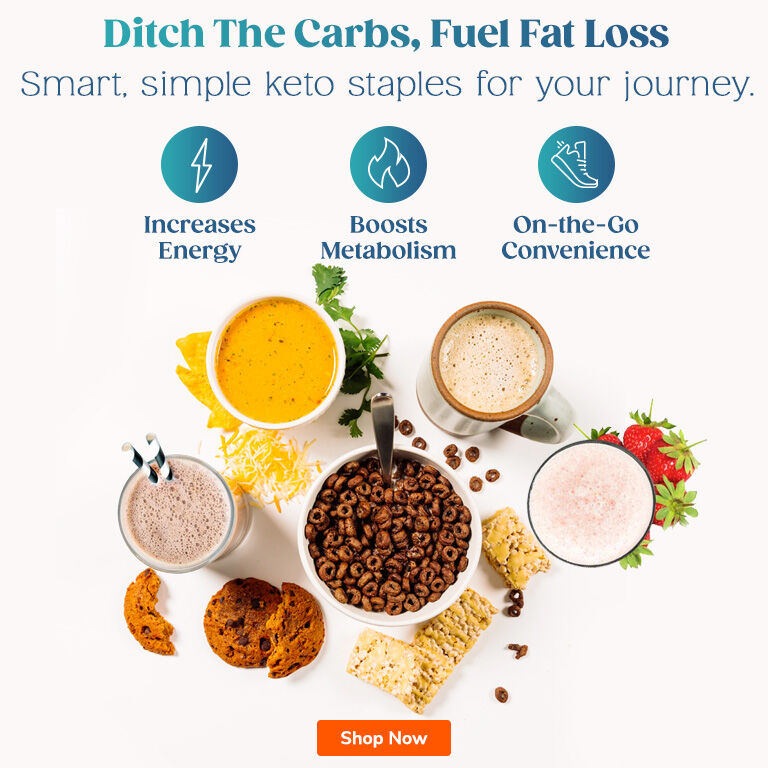 Ditch The Carbs. Fuel Fat Loss. Smart, simple keto staples for your journey.