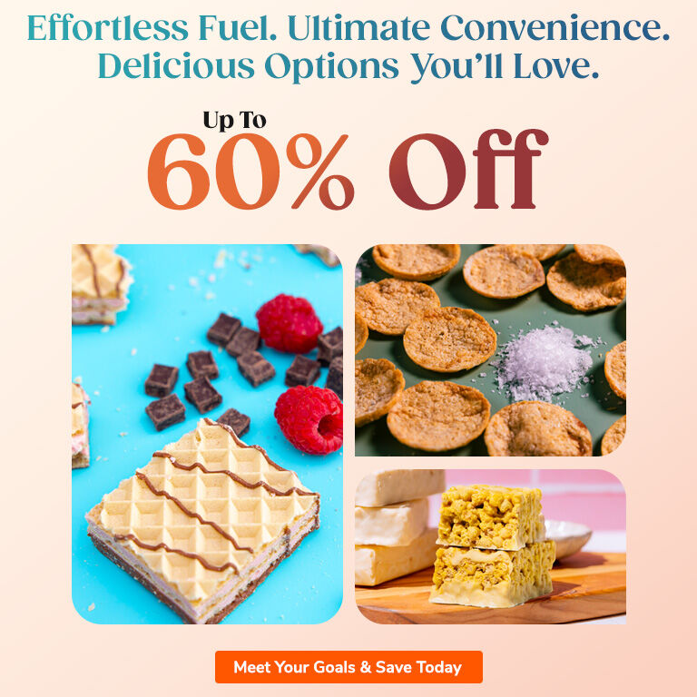 Effortless Fuel. Ultimate Convenience. Delicious Options You'll Love. Up to 60% Off. Shop Our Sale Items. 