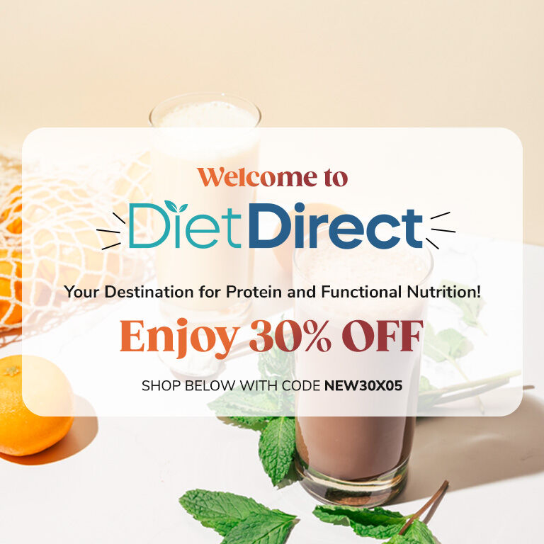 Welcome To Diet Direct. Your Destination for Protein and Functional Nutrition! Enjoy 30% OFF with code NEW30X05.