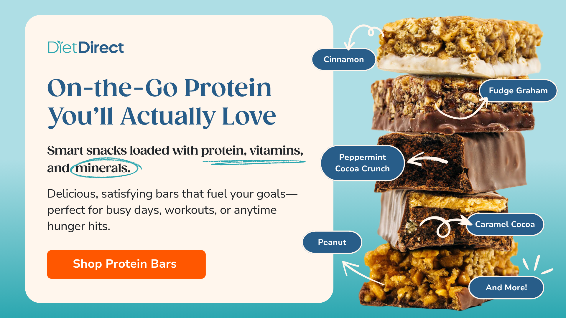 Enjoy Meal Replacement Bars With Protein