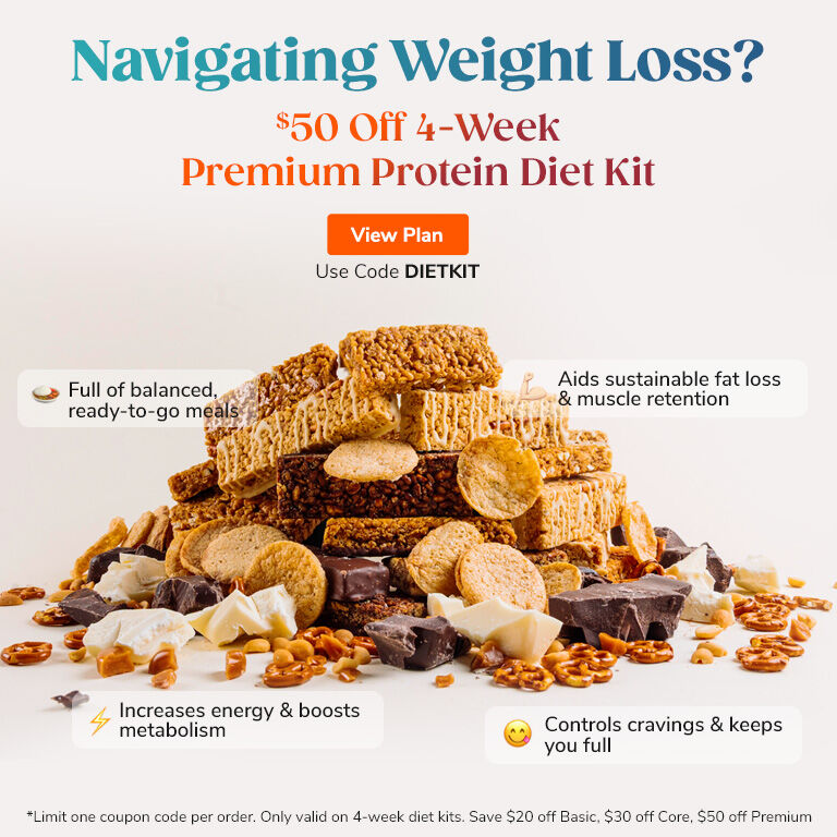 Navigating Weight Loss? $50 OFF 4-Week Premium Protein Diet Kit. View Plans | Use Code DIETKIT
