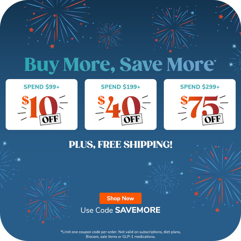 Buy More, Save More. Spend $99+, $10 Off. Spend $199+, $40 Off. Spend $299+, $75 Off. Plus, Free Shipping. Use Code SAVEMORE