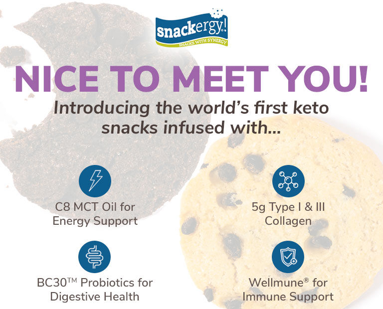 Sna-Keto Cookies - Nice to Meet You!