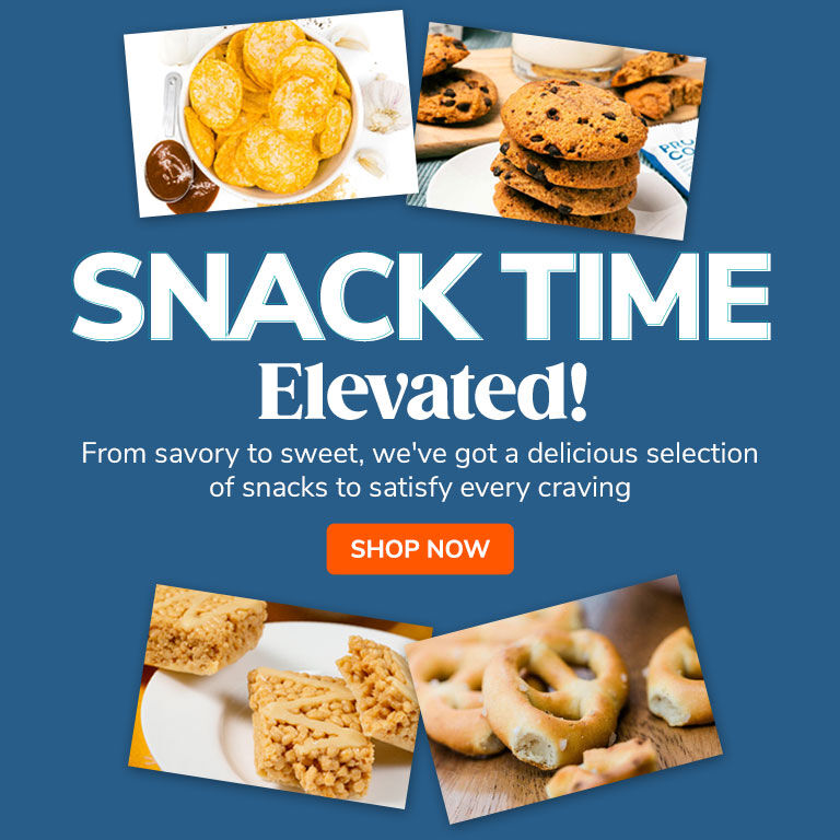 From savory to sweet, we've got a delicious selection of snacks to satisfy every craving.
