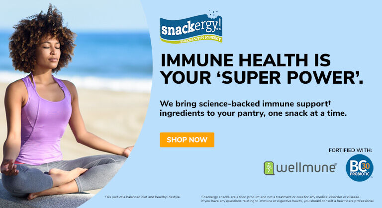 Immune Health Is Your Superpower - Snackergy