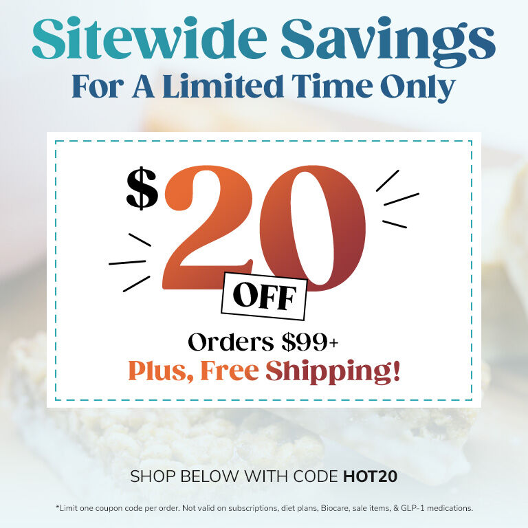 Sitewide Savings | $20 Off $99 + Free Shipping. Shop Below with code HOT20