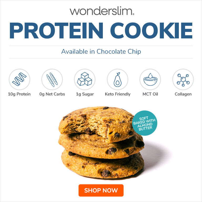 Wonderslim Protein Cookie - Available in Chocolate Chip