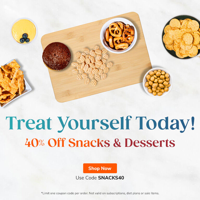 Treat Yourself Today! 40% OFF Snacks & Desserts. Shop Now - Use Code ONTHEGO