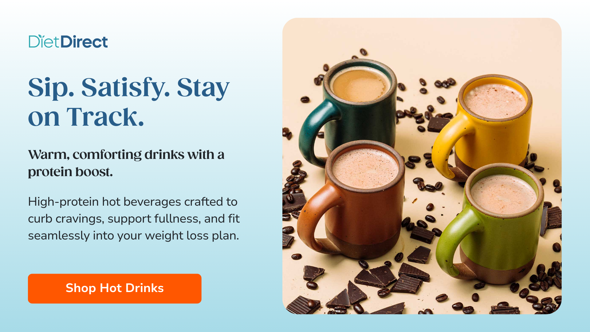 Enjoy Hot Protein Drinks