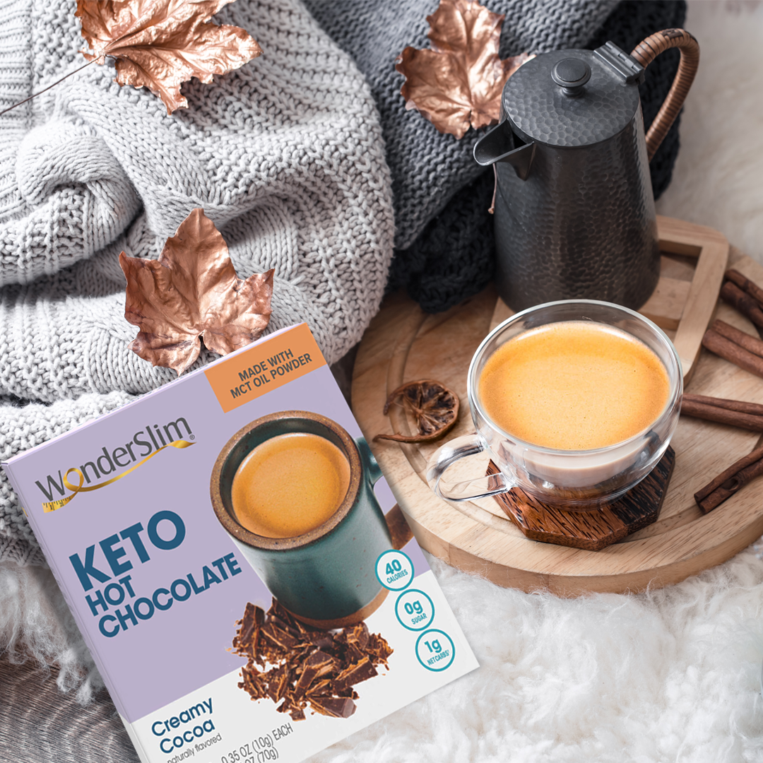 WonderSlim Keto Hot Chocolate - Creamy Cocoa