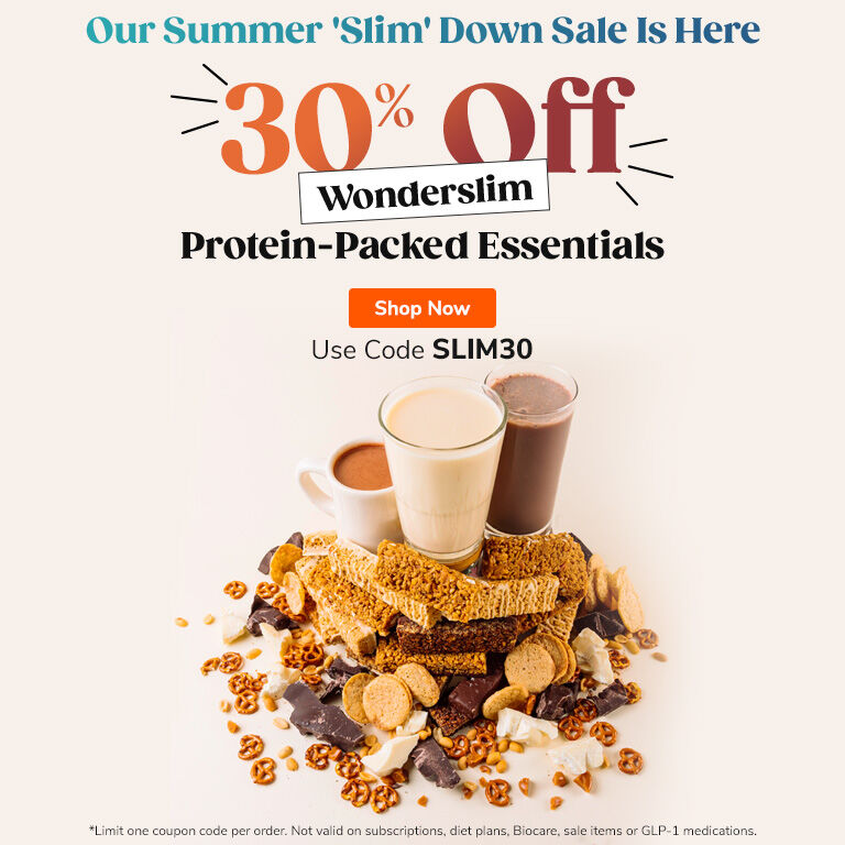 30% OFF Wonderslim. Protein-Packed Essentials. Use Code SLIM30. Shop Now.