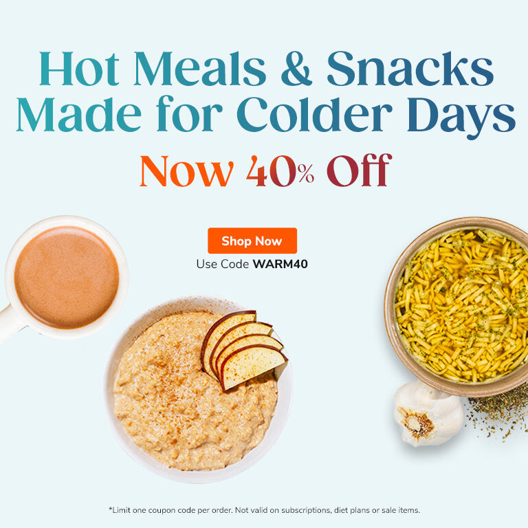 Hot Meals & Snacks Made for Colder Days Now 40% OFF - Shop Now. Use code WARM40
