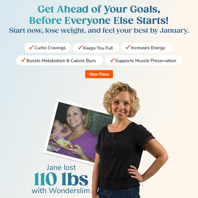 Get Ahead Of Your Goals, Before Everyone Else Starts! Start now, lose weight, and feel your best by January. View Plans-