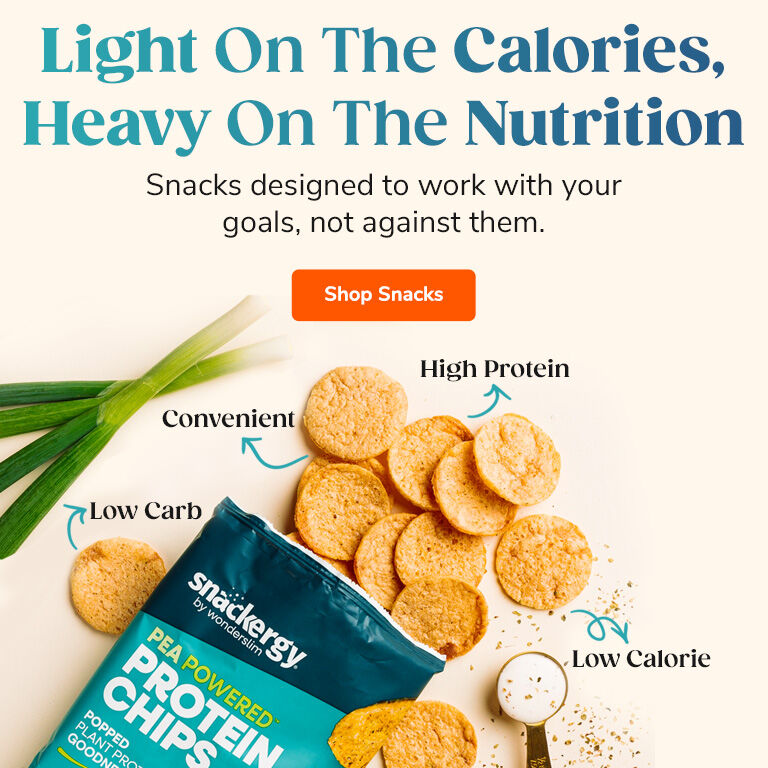 Light on the Calories, Heavy on the Nutrition
Snacks designed to work with your goals, not against them.
Shop Snacks