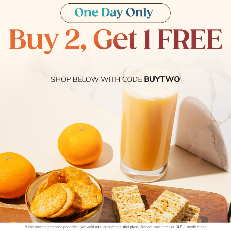 One Day Only. Buy 2, Get 1 FREE. Shop below with code BUYTWO