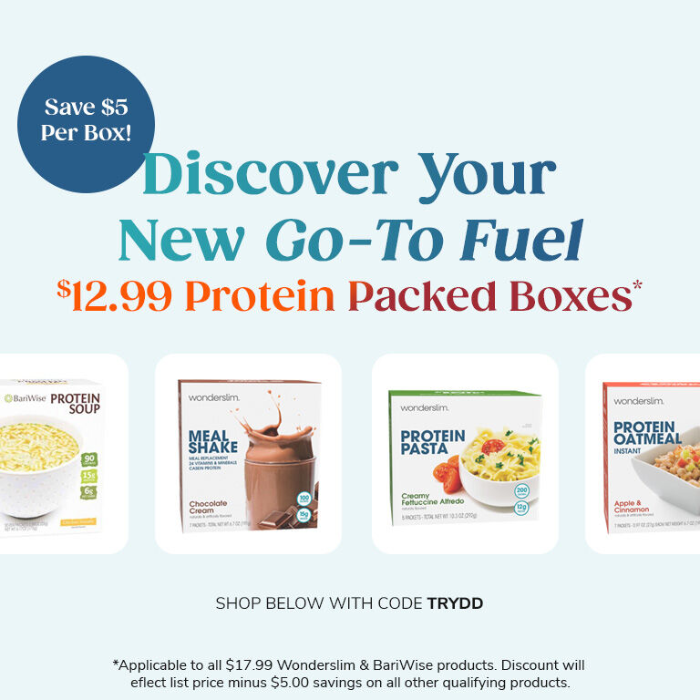 Discover Your New Go-To Fuel - $12.99 Protein Packed Boxes* - Shop below with code TRYDD