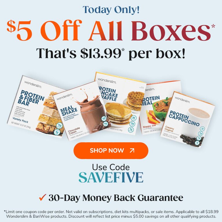 Today Only!
$5 Off All Boxes*
That's $13.99 per box!
Shop Now >
Use Code SAVEFIVE