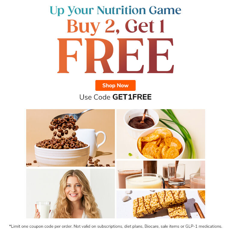 Up Your Nutrition Game. Buy 2, Get 1 Free. Shop Now. Use Code GET1FREE