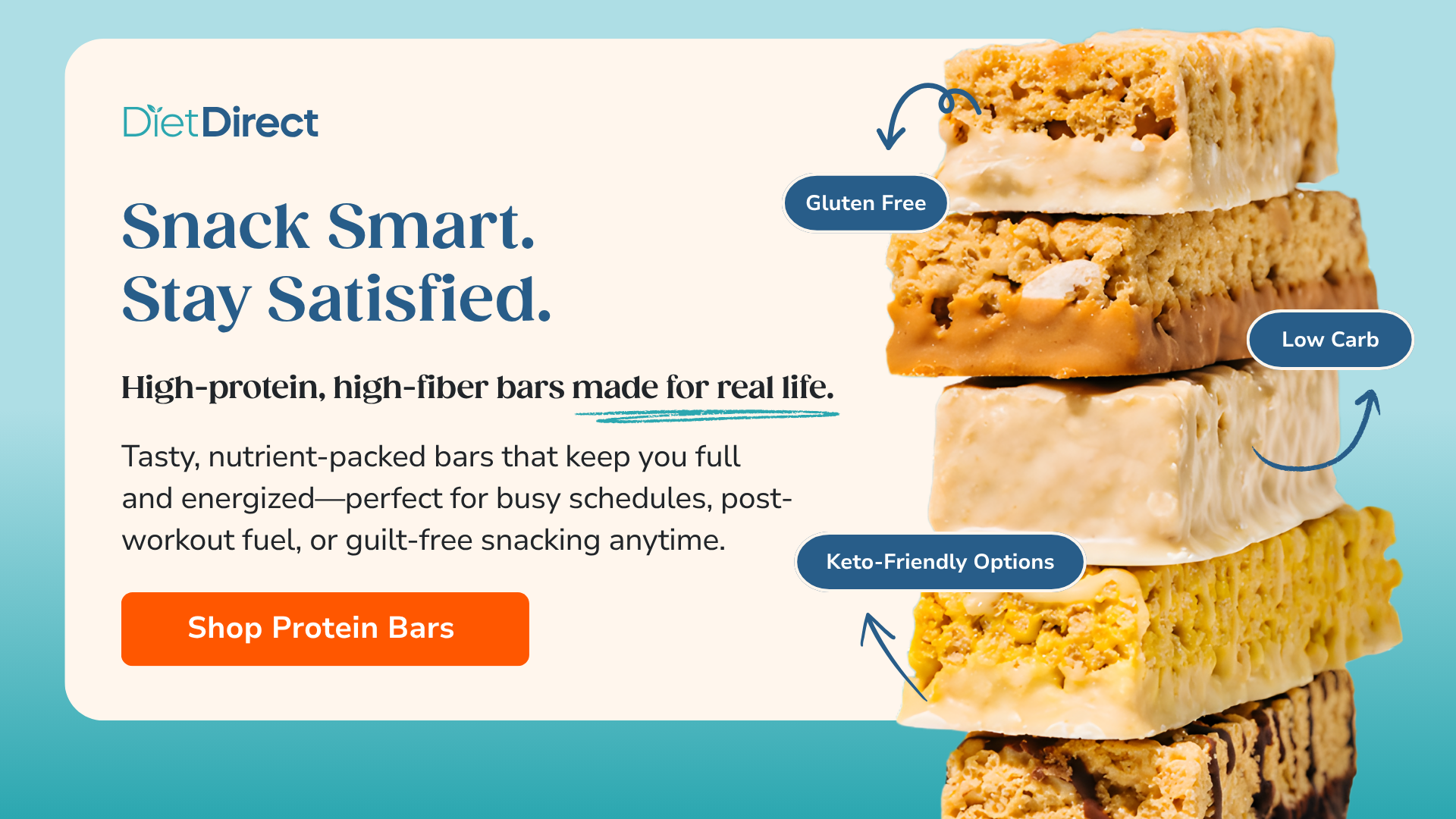 Shop The Best Protein Snacks and Desserts at Diet Direct