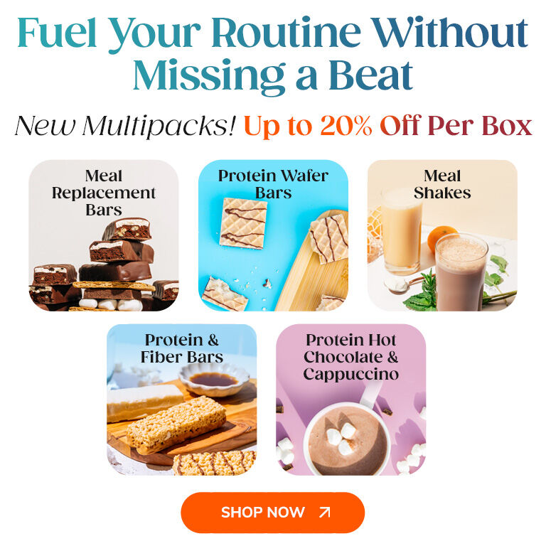 Fuel Your Routine Without Missing a Beat
New Multipacks! Up to 20% Off Per Box. 
Shop Now >>