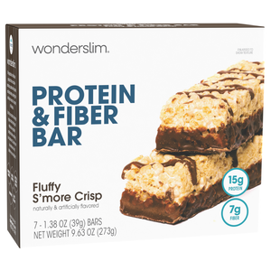 Protein & Fiber Bars, Fluffy S'more Crisp (7ct)