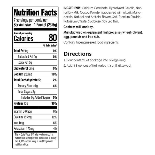 Protein Hot Chocolate (7ct) image number null