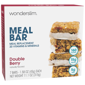 Protein Meal Replacement Bars, Double Berry (7ct)