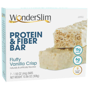 Protein & Fiber Bar, Fluffy Vanilla Crisp (7ct)