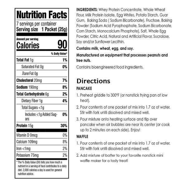 Protein Pancake & Waffle Mix (7ct) image number null