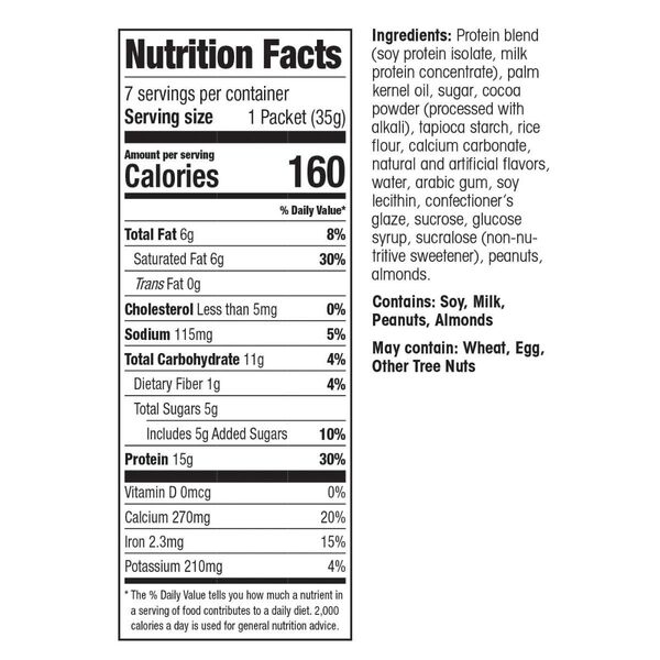 Protein Popper Puff Snacks (7ct) image number null