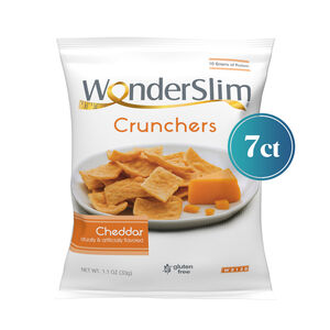 Protein Cracker Snack Chips, Cheddar (7ct)
