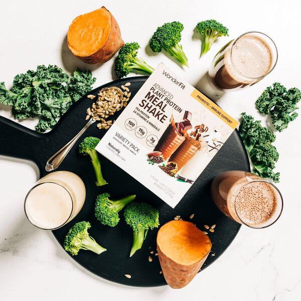 Advanced Plant Based Pea Protein Meal Replacement Shake (5ct) image number null