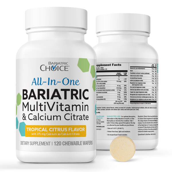All-In-One Chewable MultiVitamin and Calcium Citrate (120ct) image number null