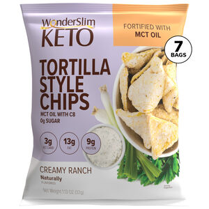 KETO Tortilla Chips, Creamy Ranch (7ct)